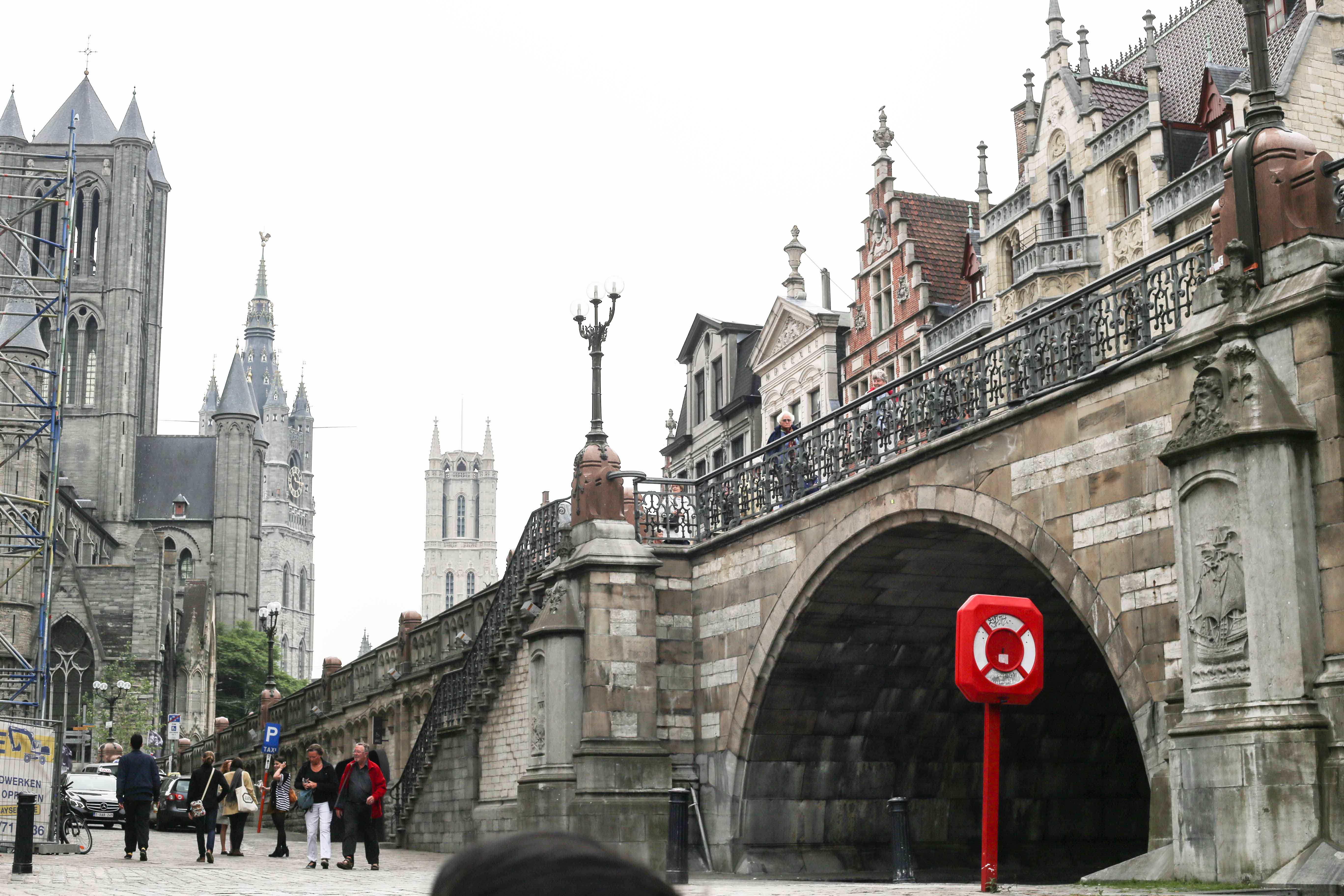 Gent-Kurztrip-Empfehlung-Sehenswürdigkeiten-Kanäle-Reiseblog-Belgien-st.michaelbrücke