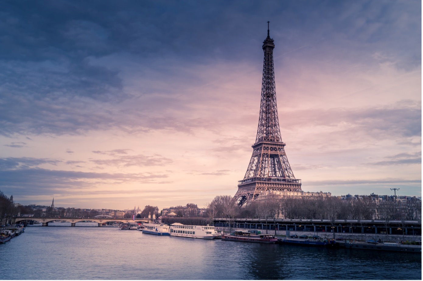 Der Eiffelturm in Paris